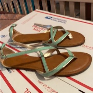 Mint Sandals